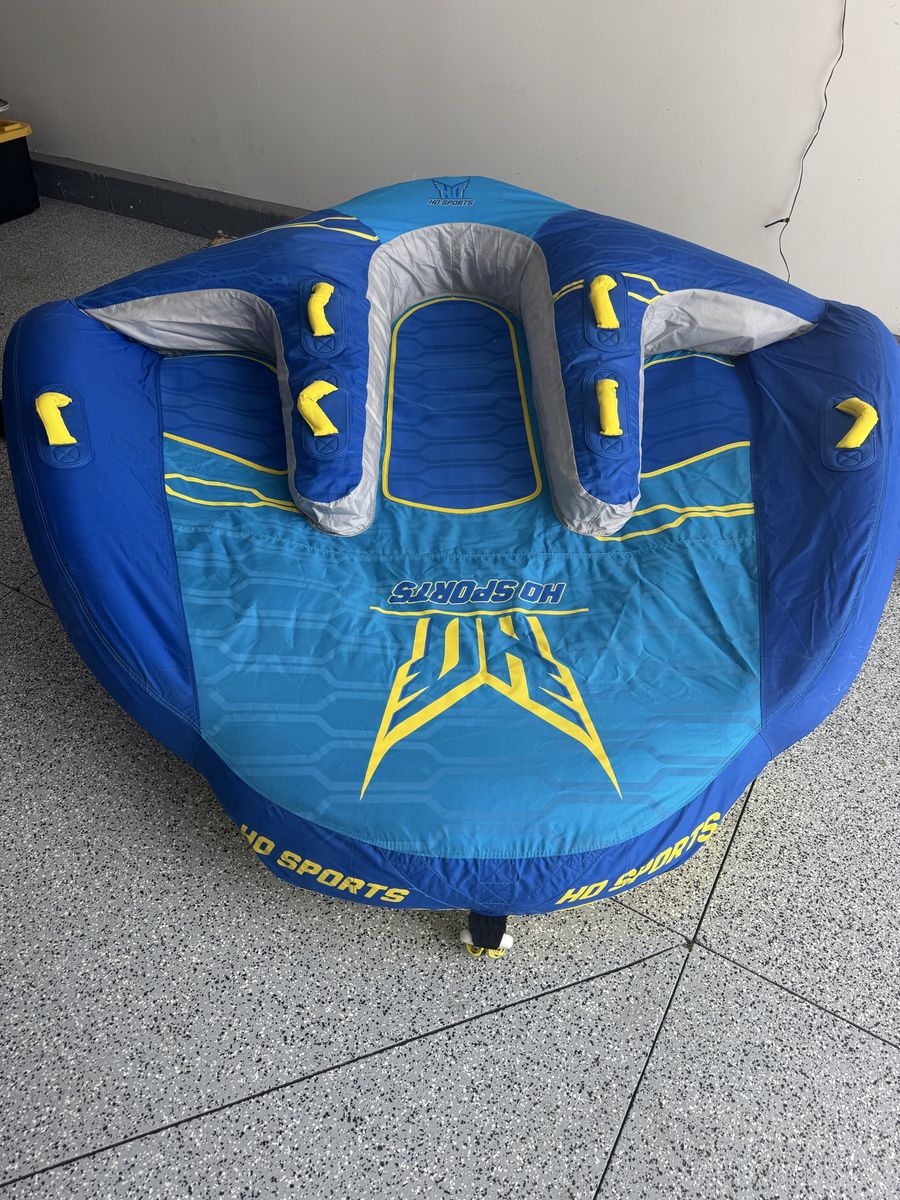 Boating tube and rope