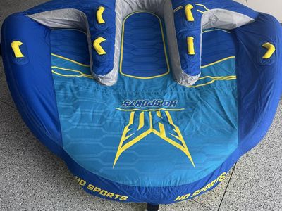 Boating tube and rope