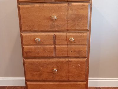 Wooden Dresser Chest of Drawers with Multiple Storage Drawers