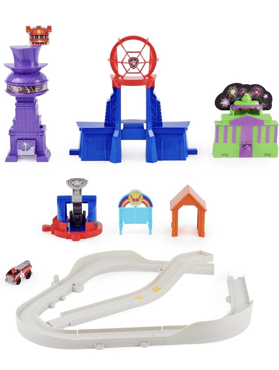 Paw Patrol Chase's City Tower Track Set - Adventure City Movie Ultimate Play Set
