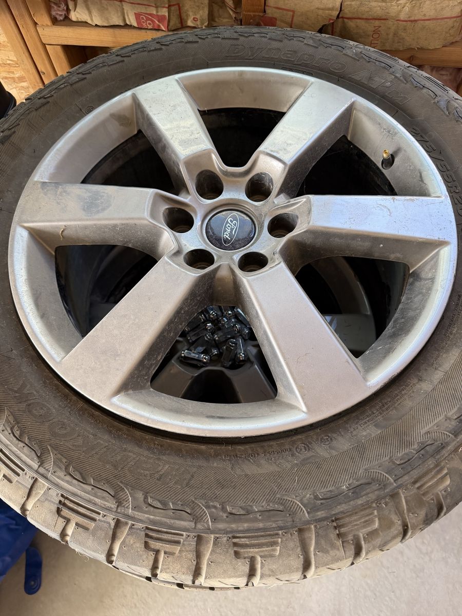 15 F150 stock rims and used tires 
