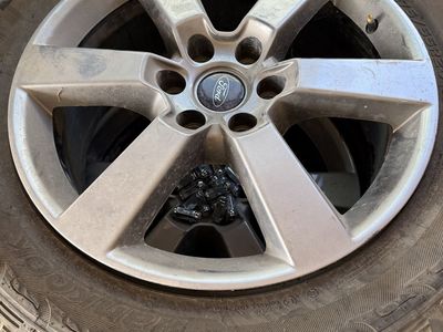 15 F150 stock rims and used tires
