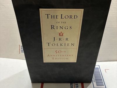 The Lord of the Rings 50th Anniversary Edition Hardcover Slipcase Box Set by J.R.R. Tolkien