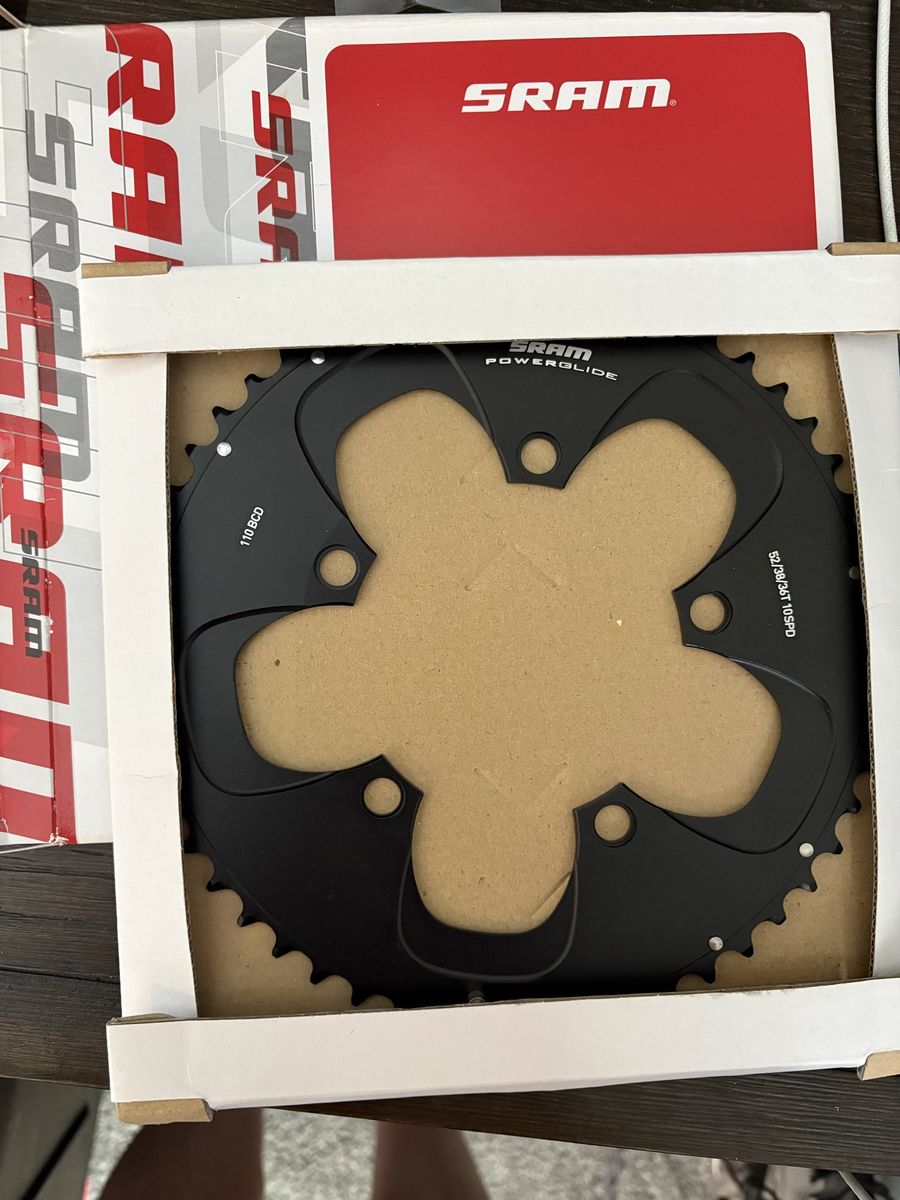 SRAM Powerglide 52/36T 10S Chainring 110 BCD