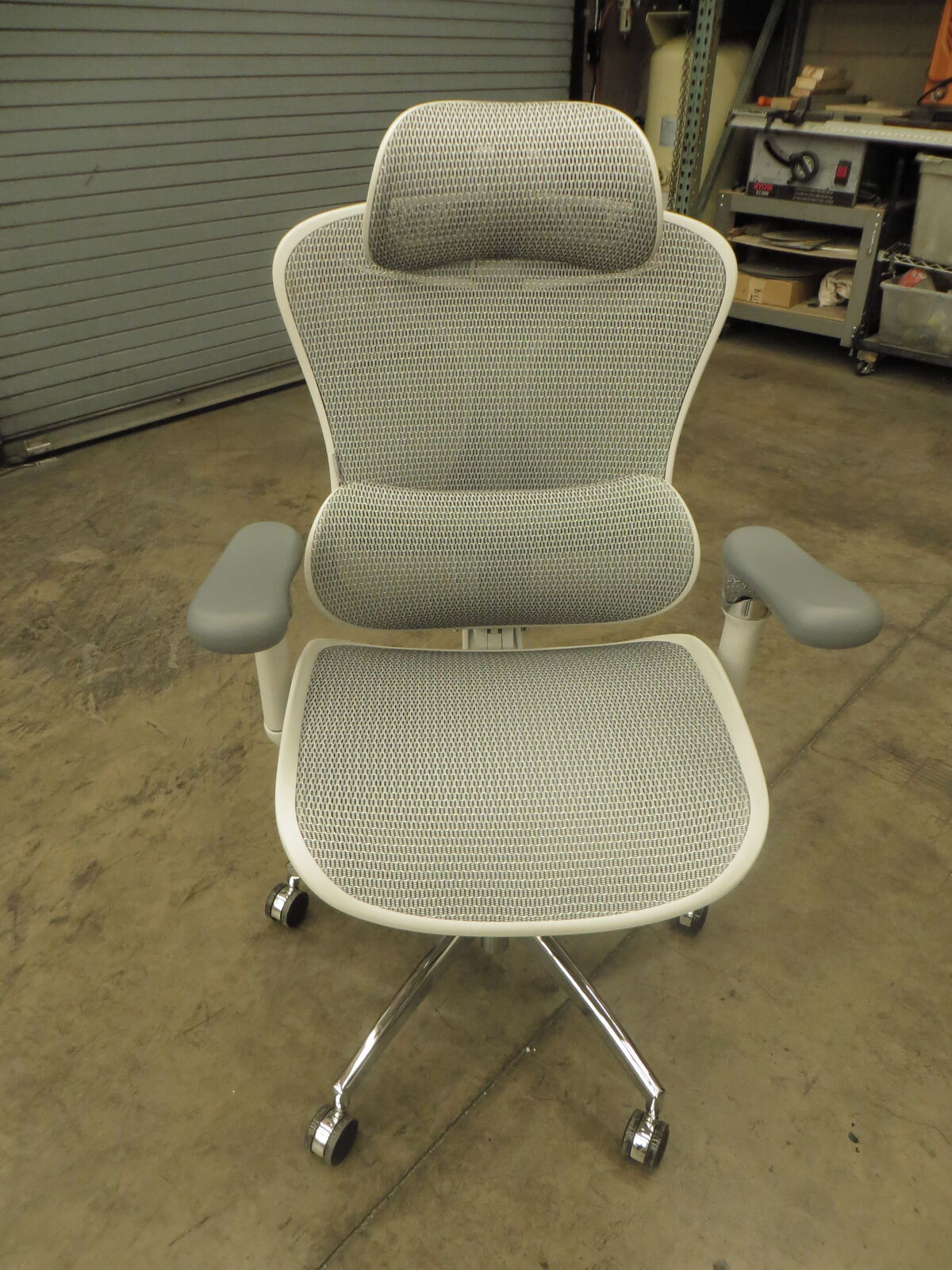 Sihoo Office Chair W/3D Arm Chair, White #91865