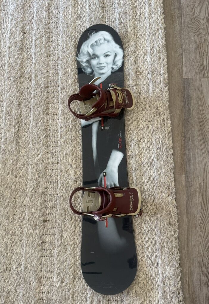 Burton Marilyn Monroe Limited Edition Snowboard