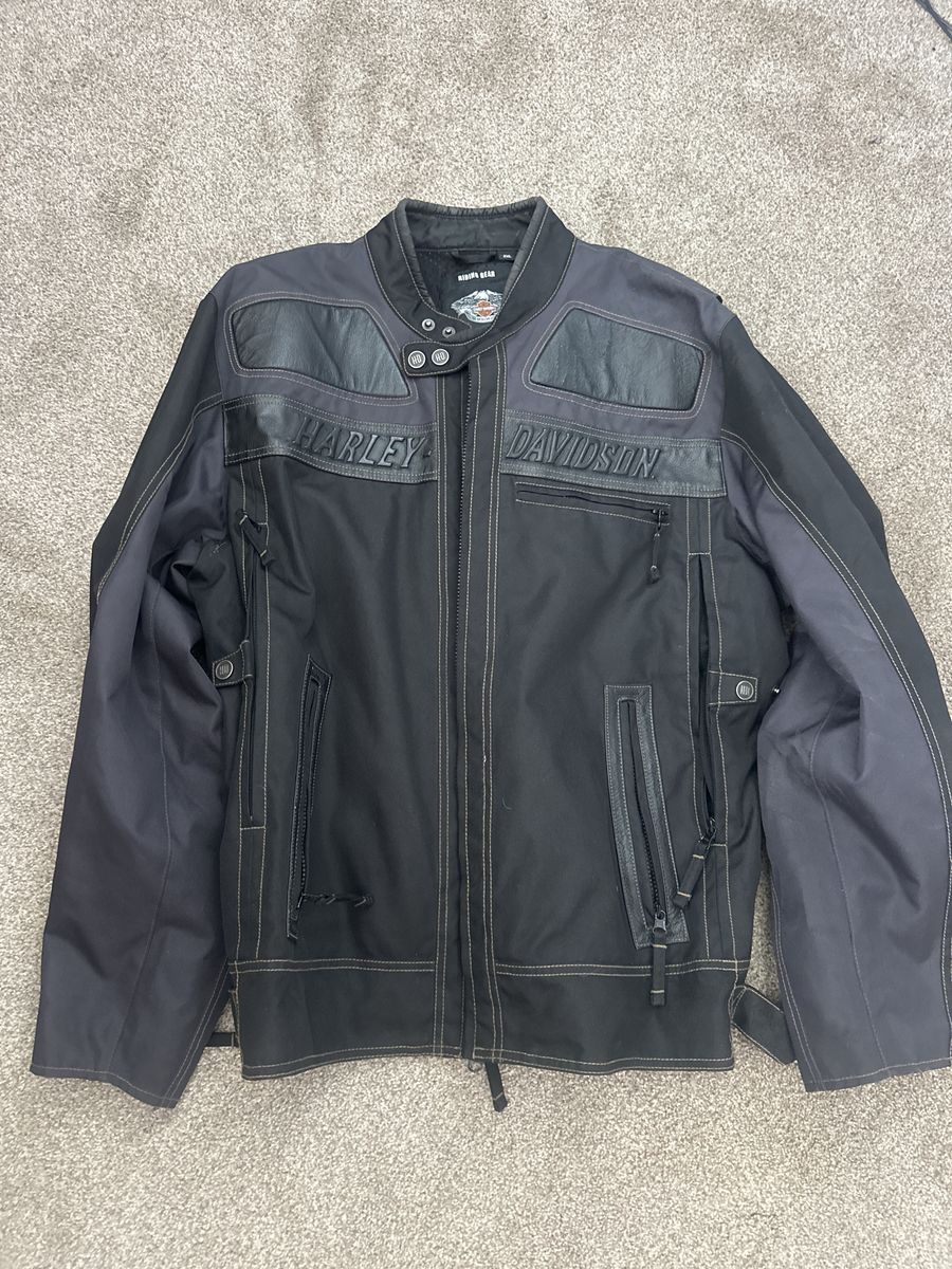 Men's Tailgater Textile Motorcycle Jacket 2XL