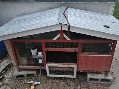 rabbit hutch or quail coop