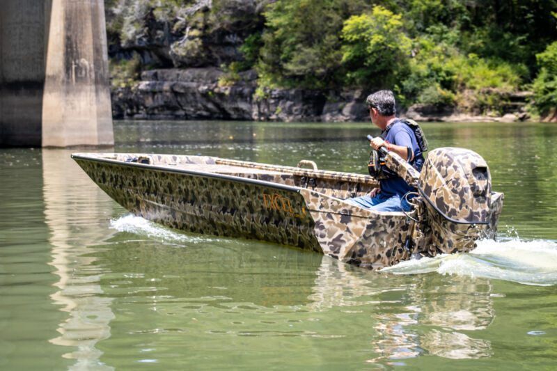 2025 Excel 1754 Eclipse 65 Mercury Jet Boat (Duck, Fish)