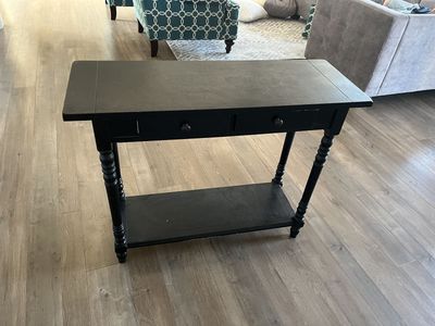 Black End Table