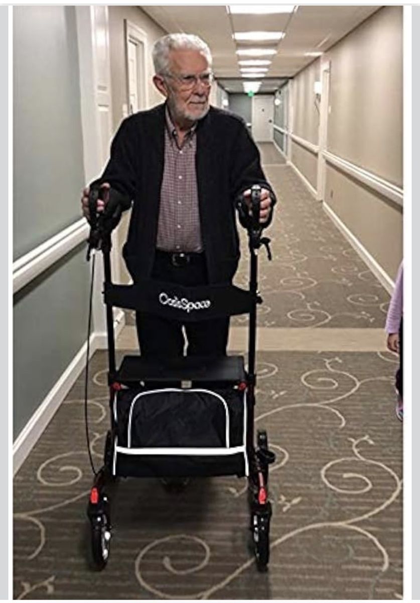 OASIS SPACE UPRIGHT ROLLATOR WALKER