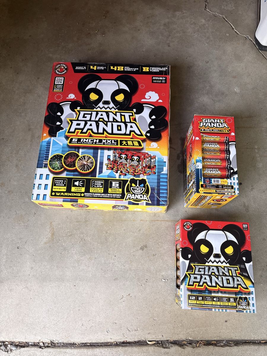 6 Inch XXL Fireworks