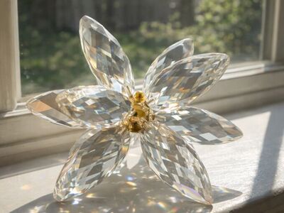 Crystal Star/Flower Suncatcher