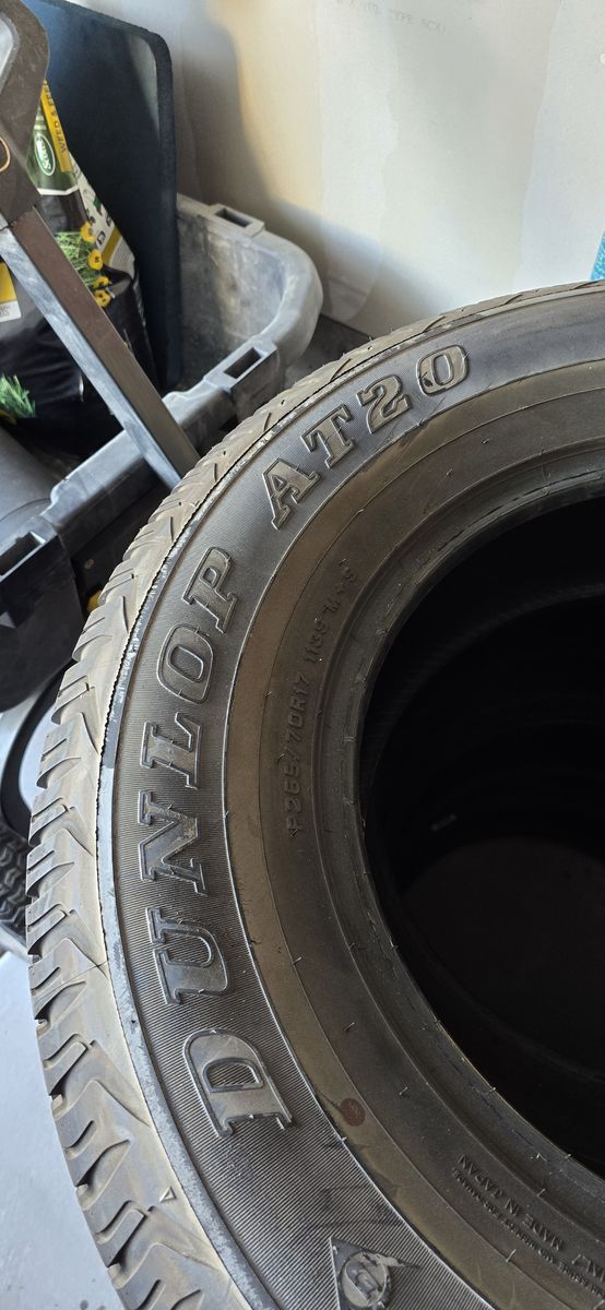 Set of 4 Tires P265/70/R17