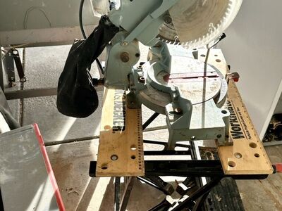 Delta Miter Saw With Black & Decker Work Table