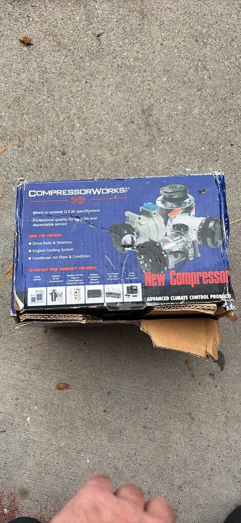 NEW Compressor Works Honda Civic 02-05 Compressor