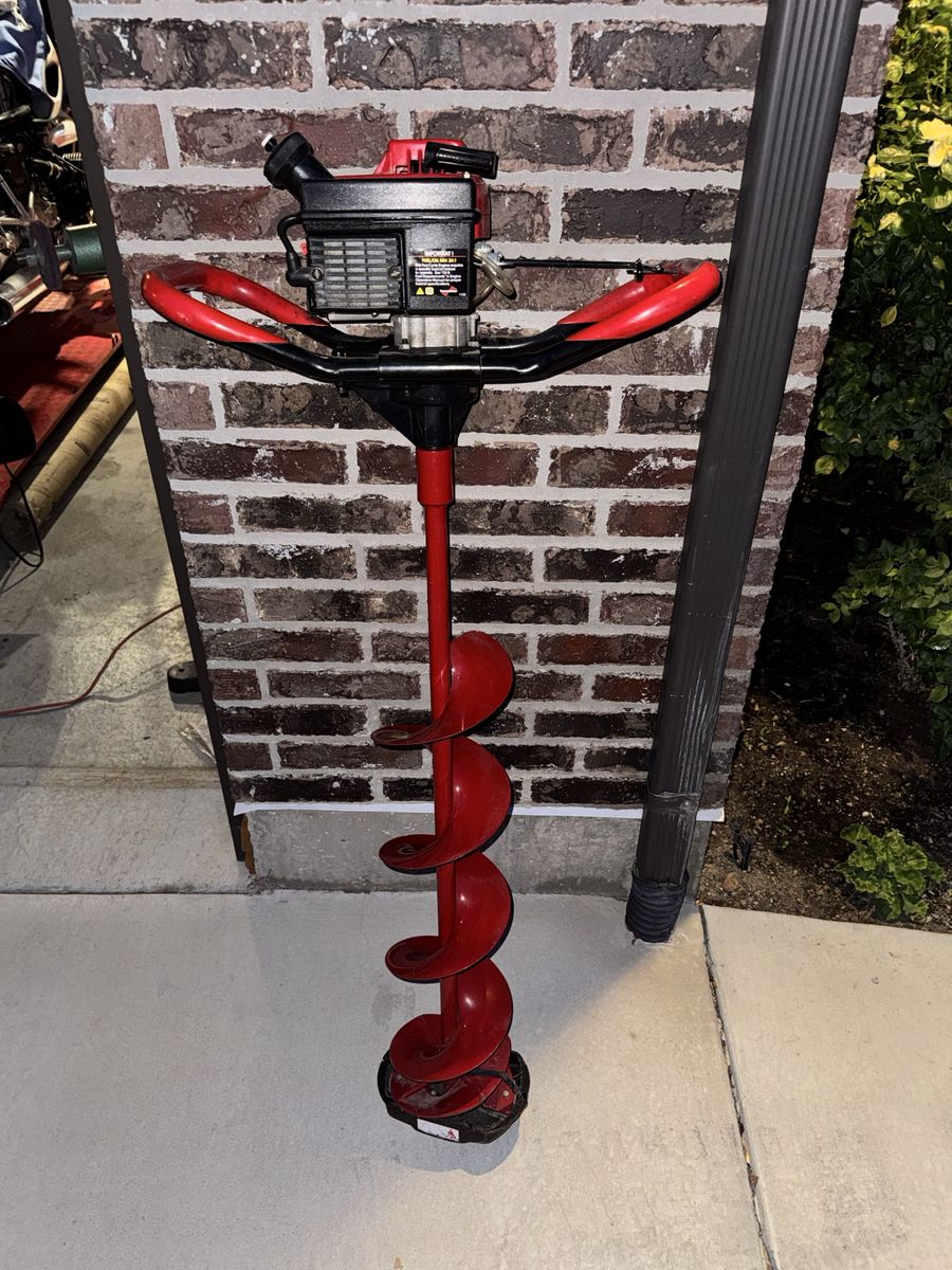 Gas Ice Auger
