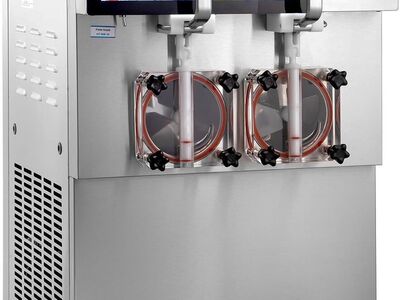 VEVOR Slushy Machine 2x8L Stainless Steel
