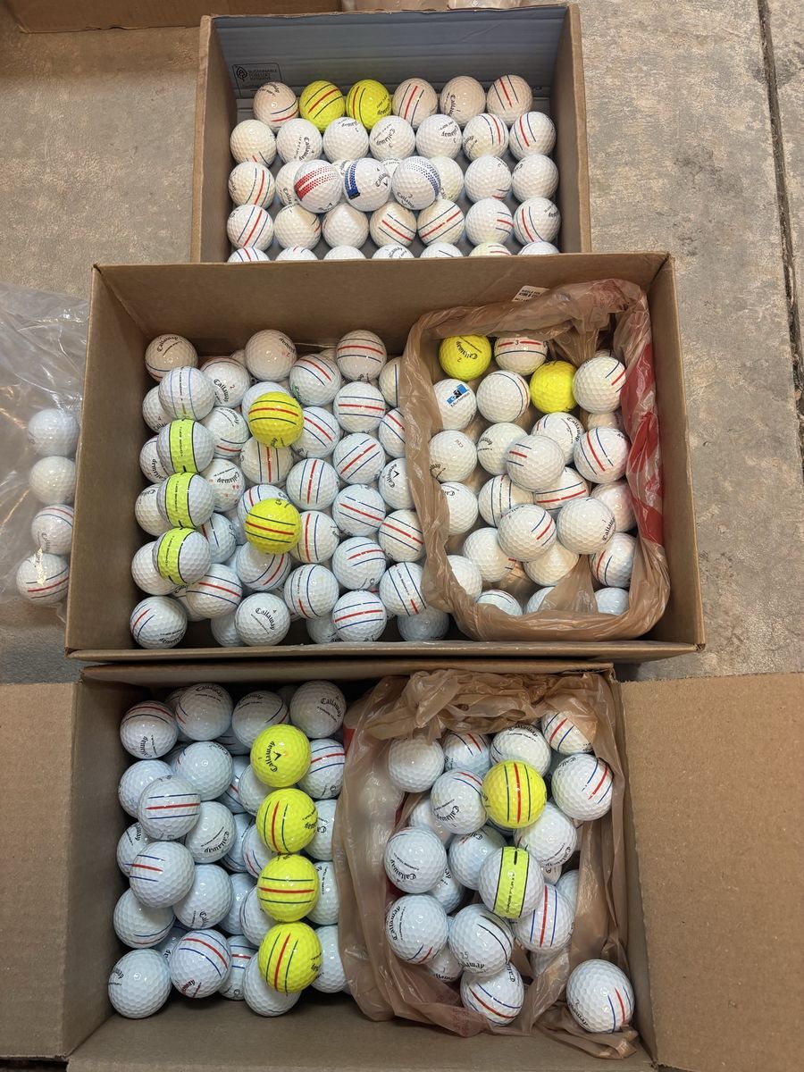 12 - CALLAWAY TRIPLE TRACK BALLS