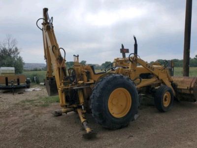 1958 case gas engine loader backhoe 420b