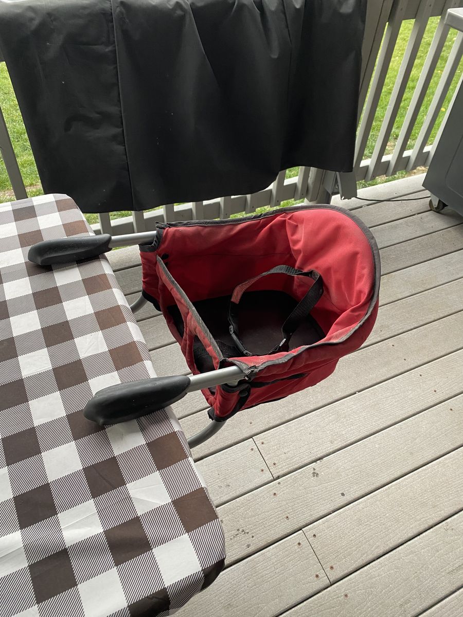 Camping High Chair -Clamp On