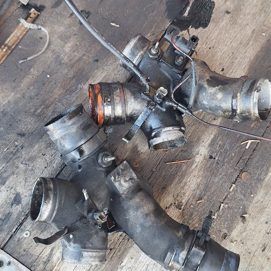 2003 super duty 7.3 ford spider pipe.