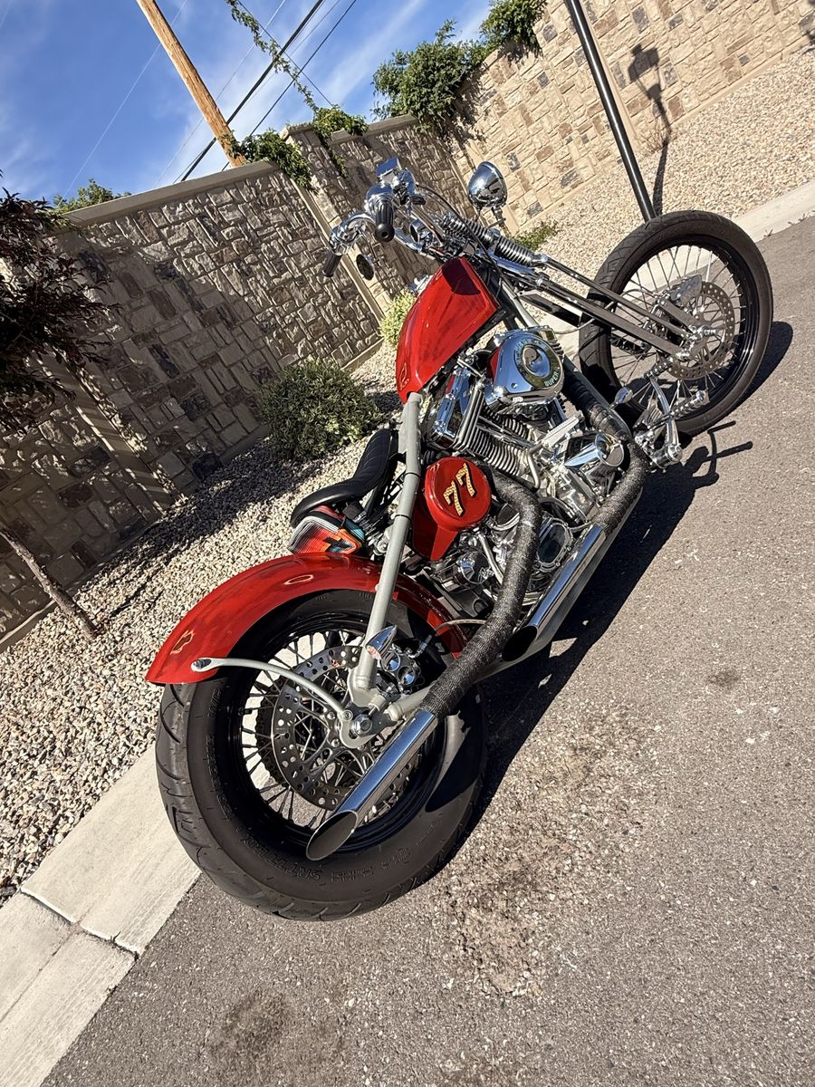 Custom Springer Hardtail chopper