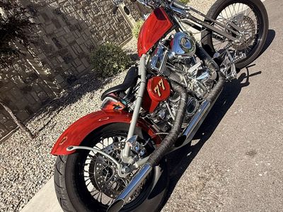 Custom Springer Hardtail chopper
