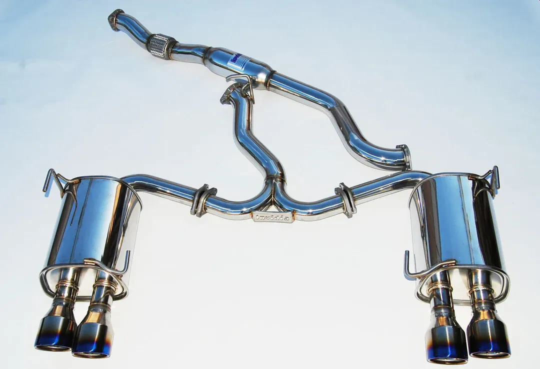 Invidia Q300 Catback Exhaust for 2011-2014 Subaru WRX & STI Sedan Quad Exit with Titanium tip HS11STIG3T