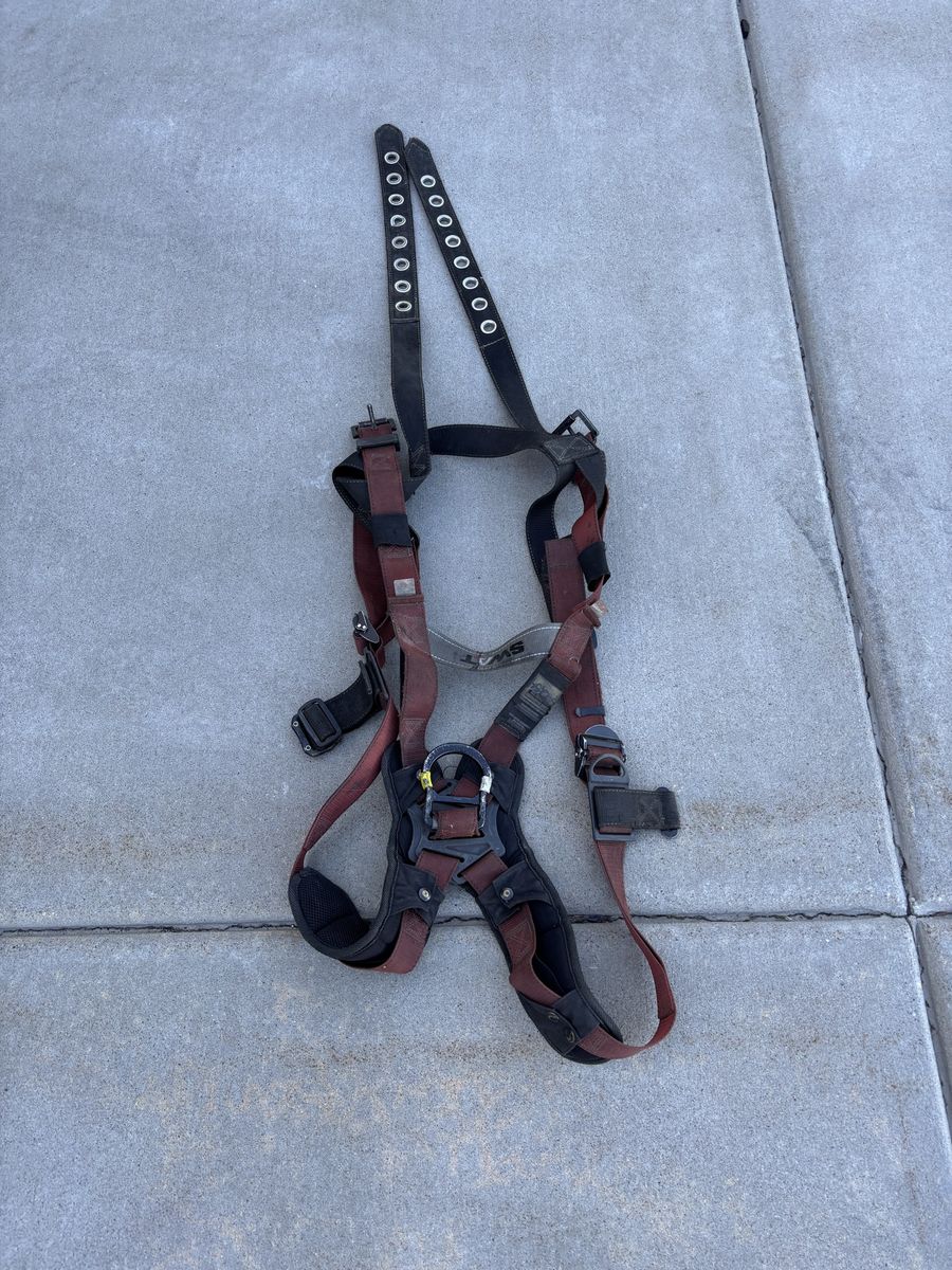 Used SWAT Tactical Full Body Harness