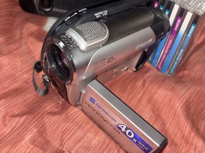 Sony Carl Zeiss 40x Lens Vintage Camcorder