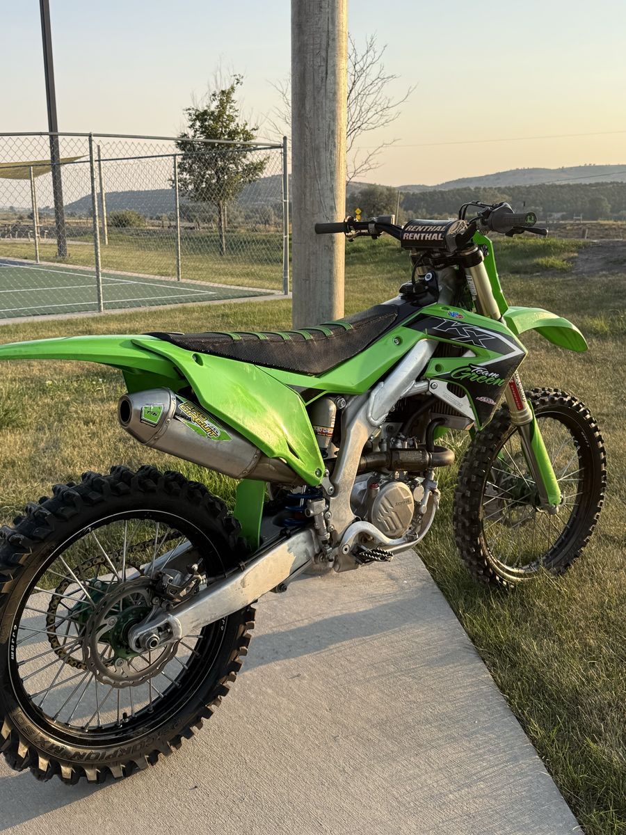 Kawasaki KX Dirt Bike with Pro Circuit Exhaust & Renthal Bars