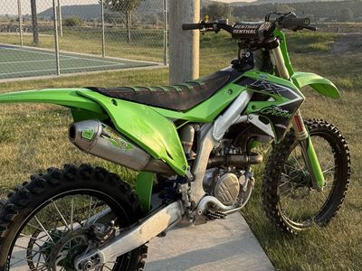 Kawasaki KX Dirt Bike with Pro Circuit Exhaust & Renthal Bars