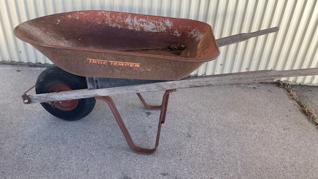 Metal Wheelbarrow