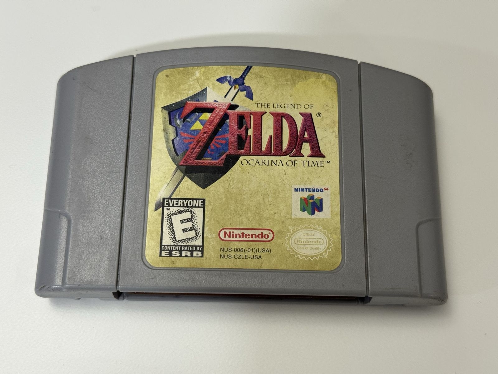Authentic Nintendo 64 N64 Game/ Zelda Ocarina of Time