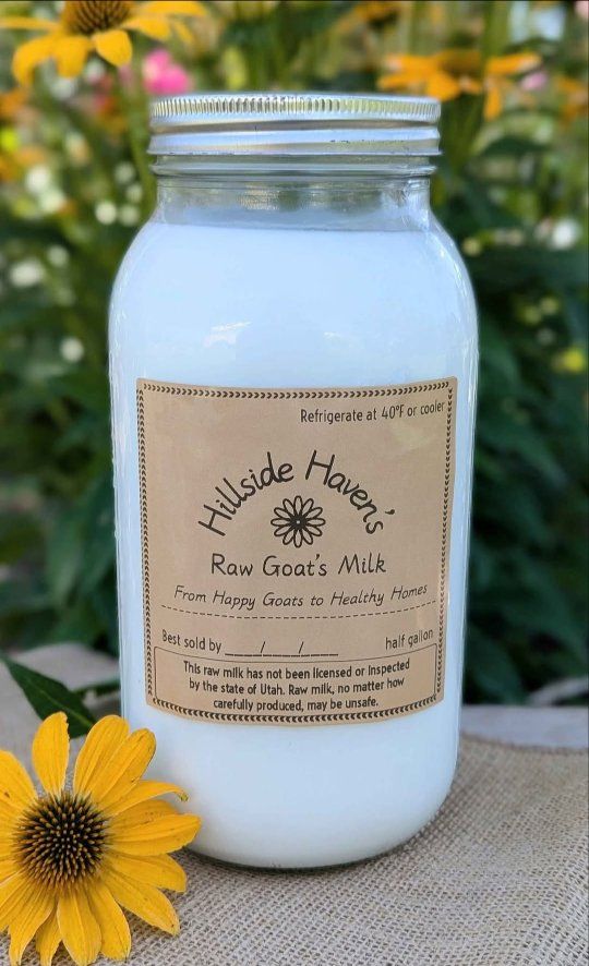 Raw Goat's Milk