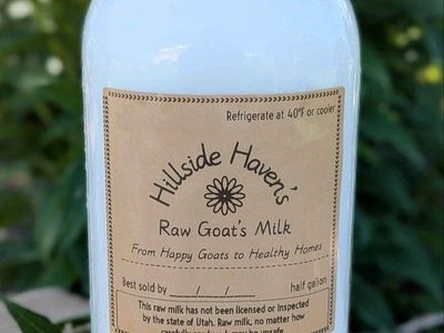 Raw Goat's Milk
