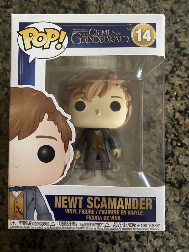 Funko Pop! Fantastic Beasts The Crimes of Grindelwald Newt Scamander #14 Vinyl Figure