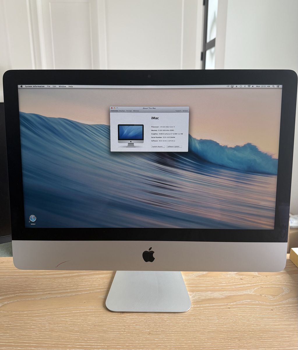 iMac 27in 1TB Storage, 8GB Ram