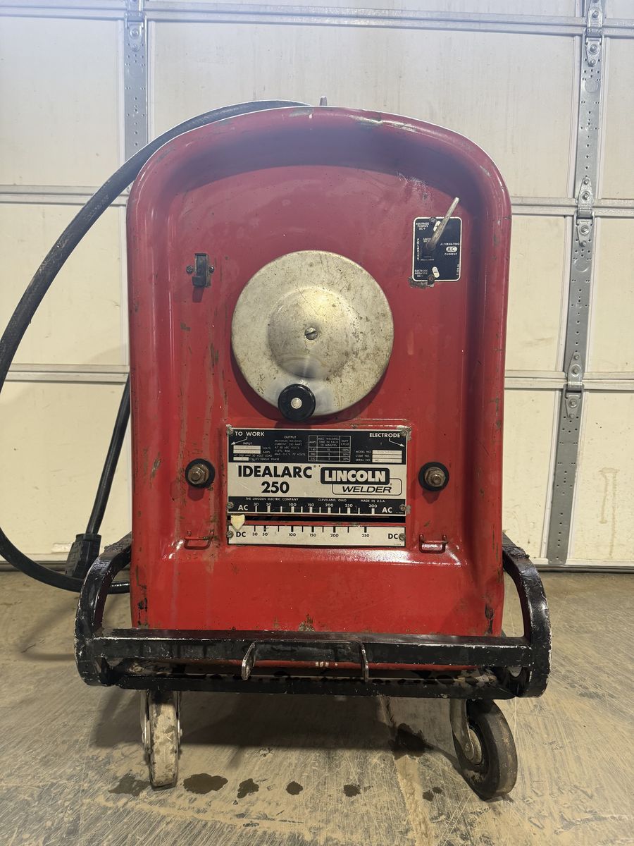 Antique welding machine