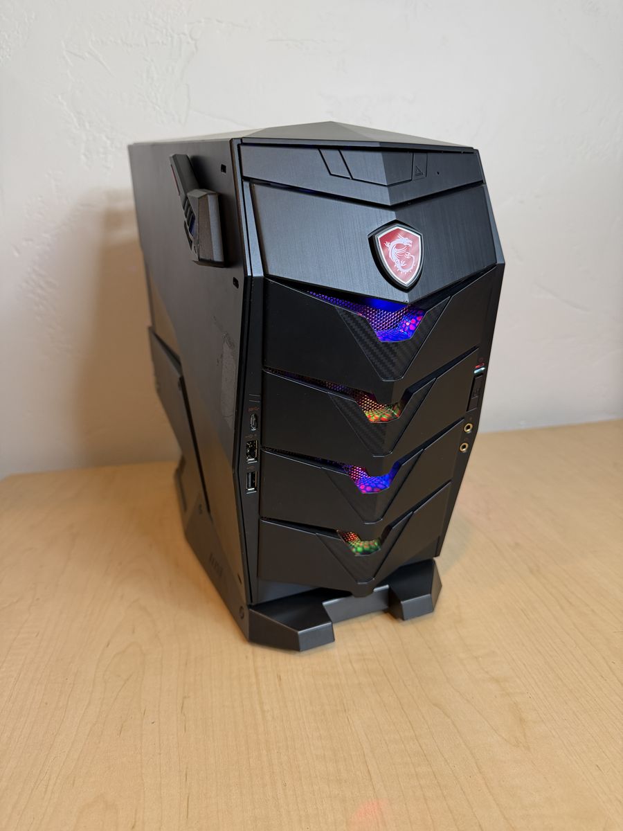 MSI Aegis 3 Gaming Computer With NVIDIA GTX 1070Ti and Windows 11