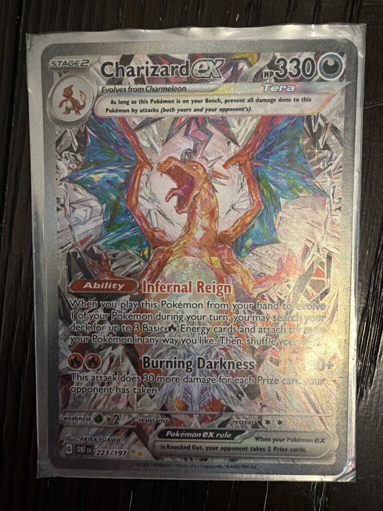 Charizard Ex Rare Pokemon Card
