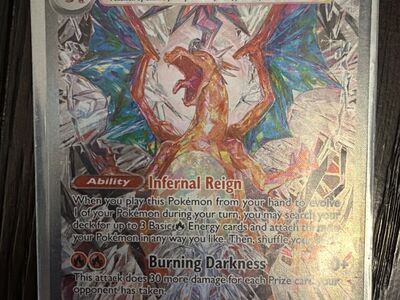 Charizard Ex Rare Pokemon Card