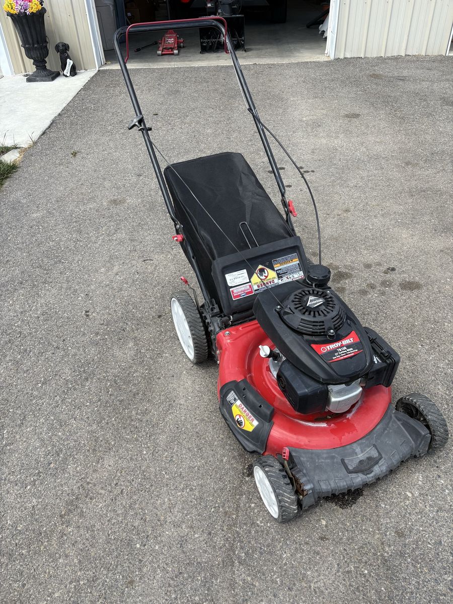 Troy bilt push mower
