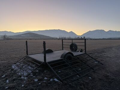 ATV Trailer 3way Loading Deck 87 Wide 112 Long