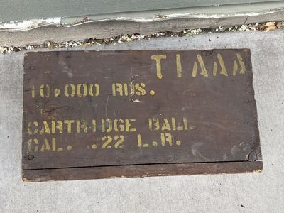 Vintage 22 lr ammo box