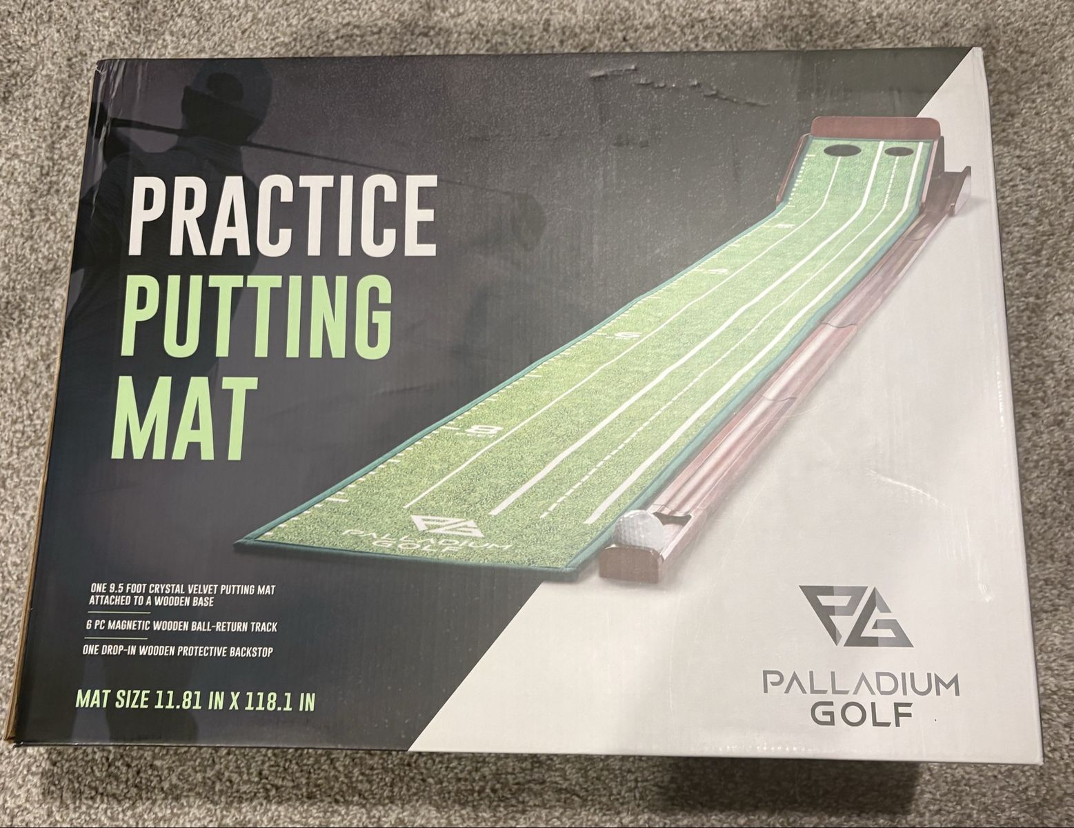 Palladium Golf Practice Putting Mat