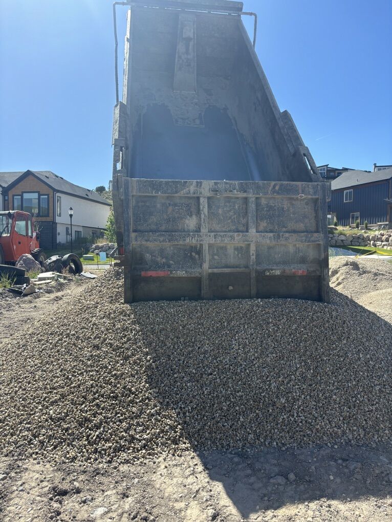 Dump Trucking, Hauling, Cement Demo
