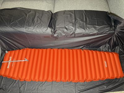 Mont Bell EXCELOFT Air Camping Pad 180 (cm) (w/ Pump Stuff Sack)
