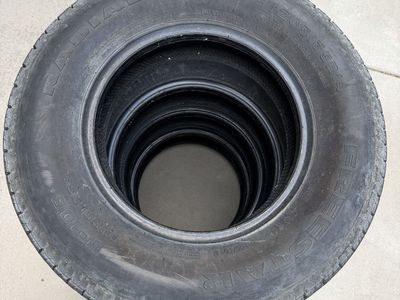 Freestar ST205/75R14 Radial Trailer Tires - Set of 4, Used ~10K Miles